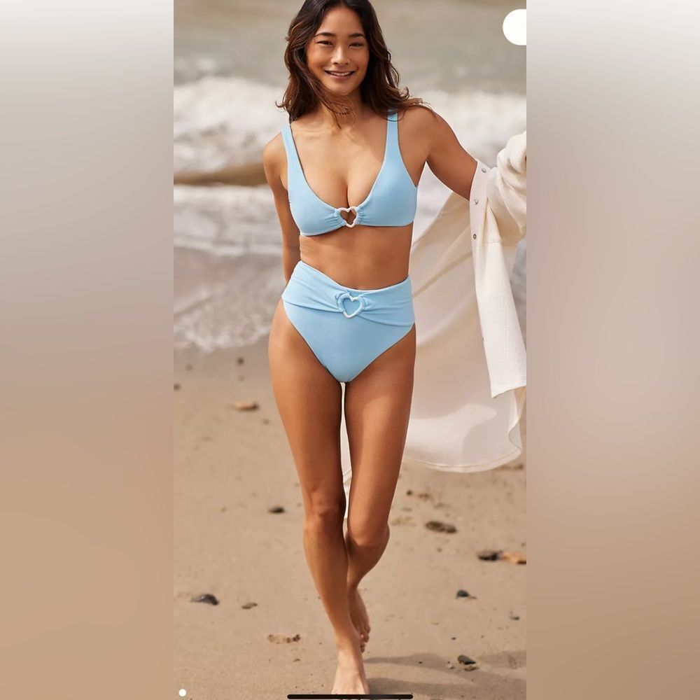 Anthropologie Capittana Kelly Terry Towel Bikini Bottoms
